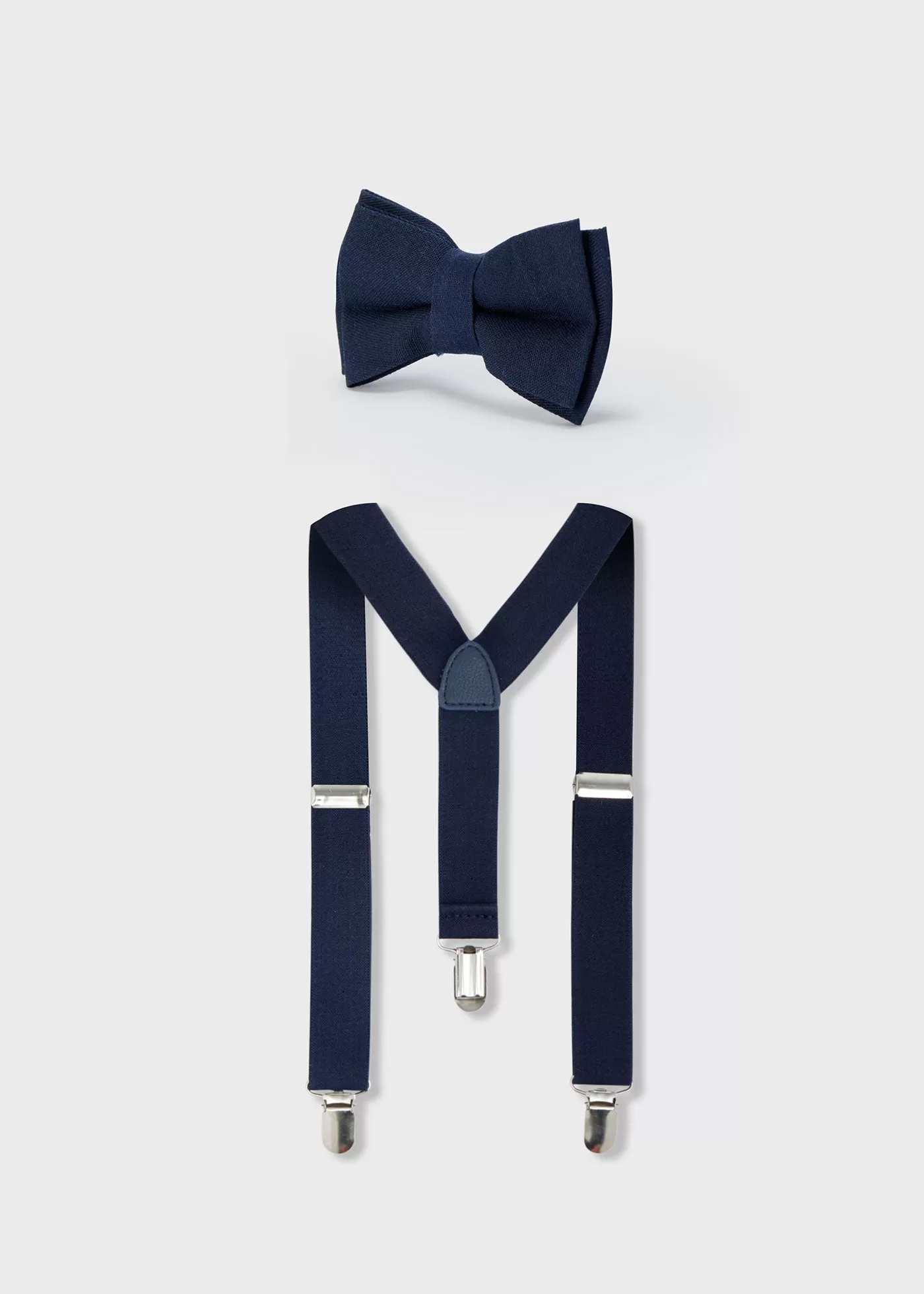 10738 - Bowtie & suspender set for boy - Navy