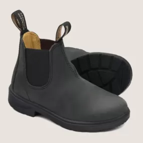 1325 - Kids Elastic Sided Boot Rustic Black