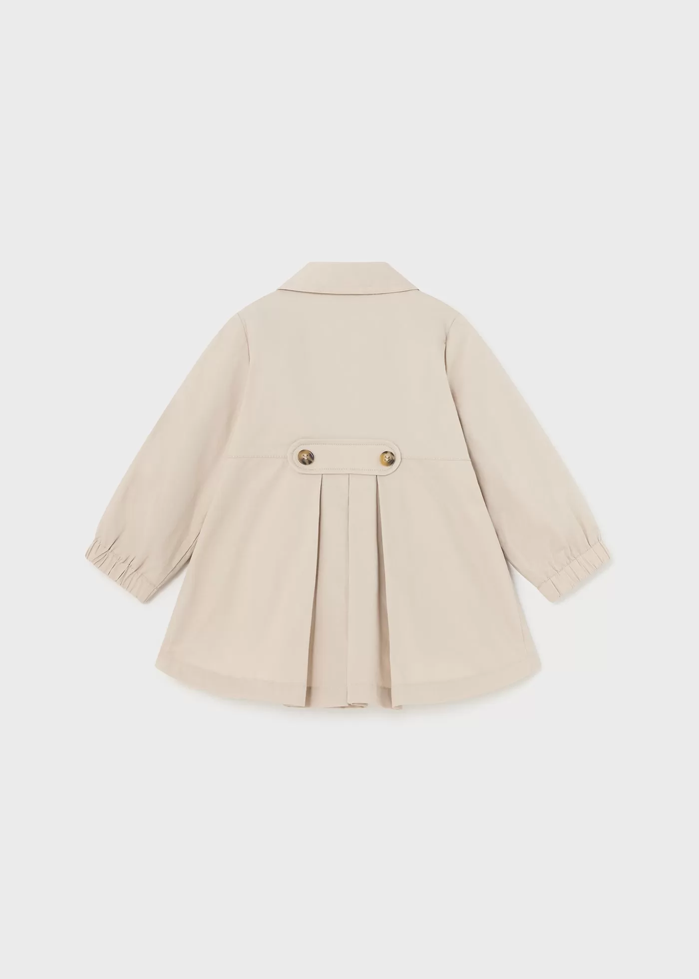 1439 - Raincoat for baby girl - Sand