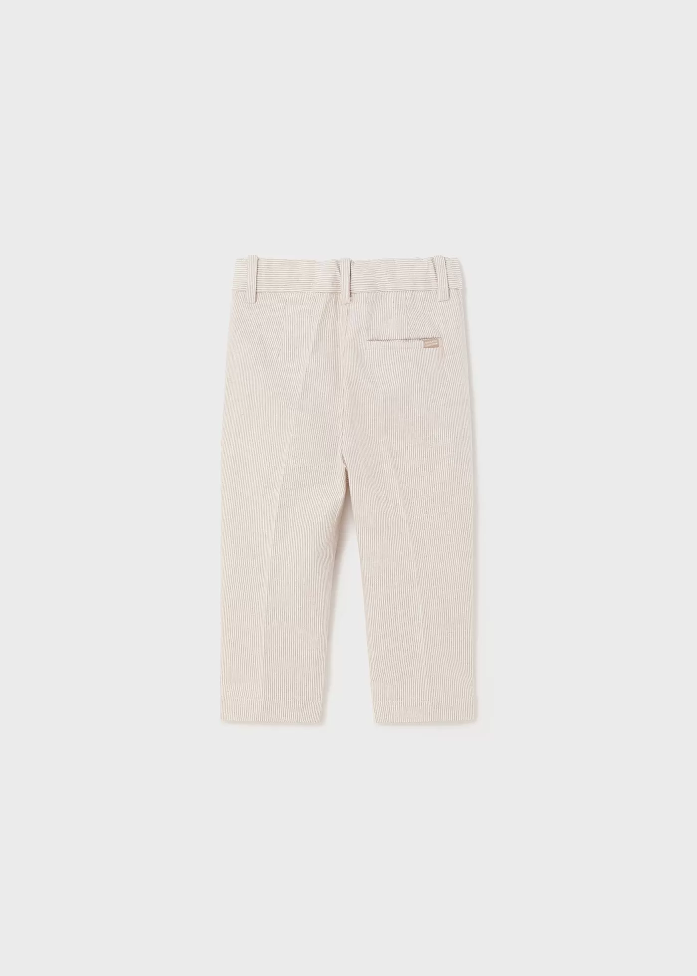 1547 - Dressy linen pants for baby boy - Coconut st