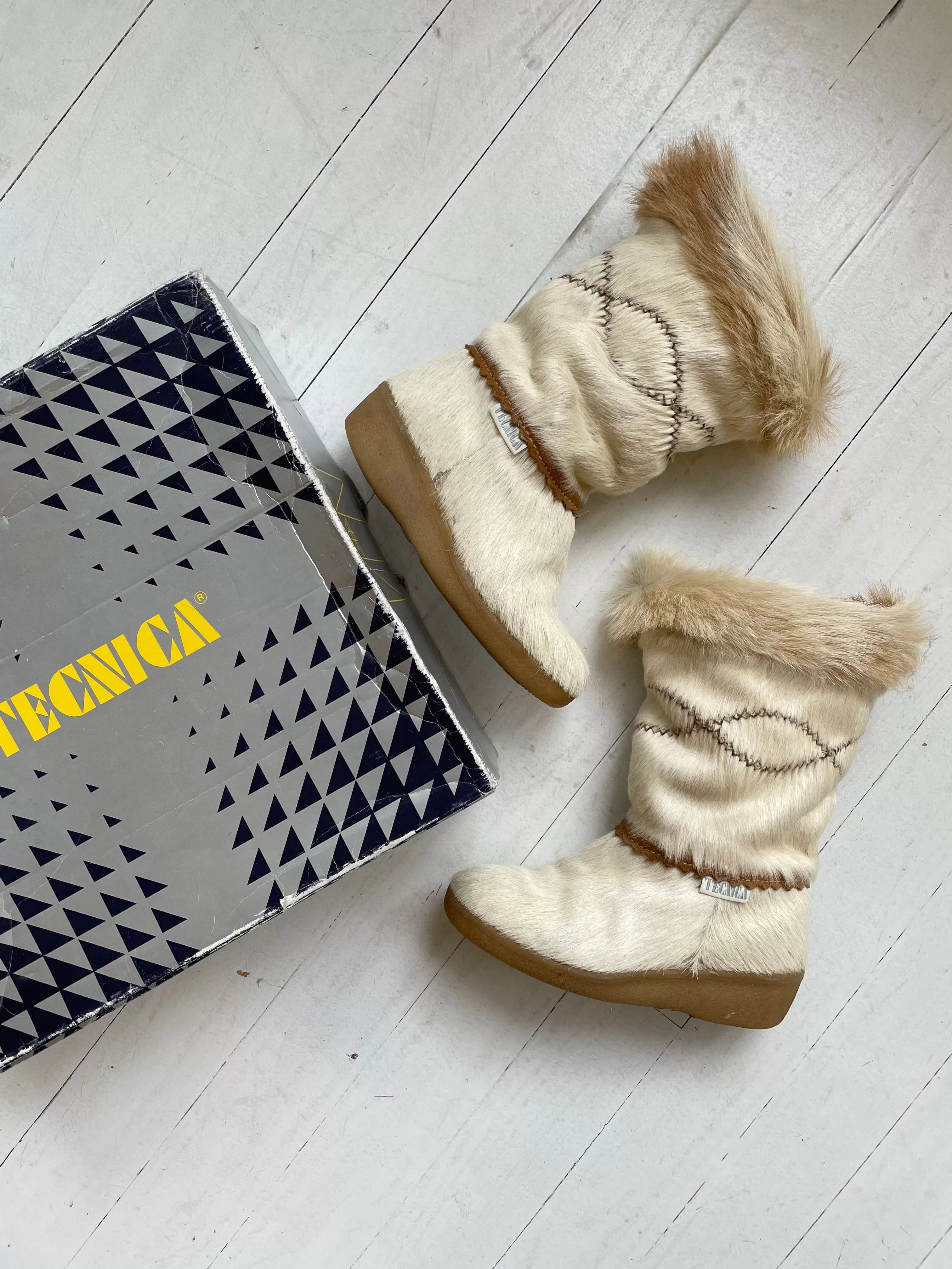 1970s Tecnica Pony Boots