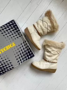 1970s Tecnica Pony Boots