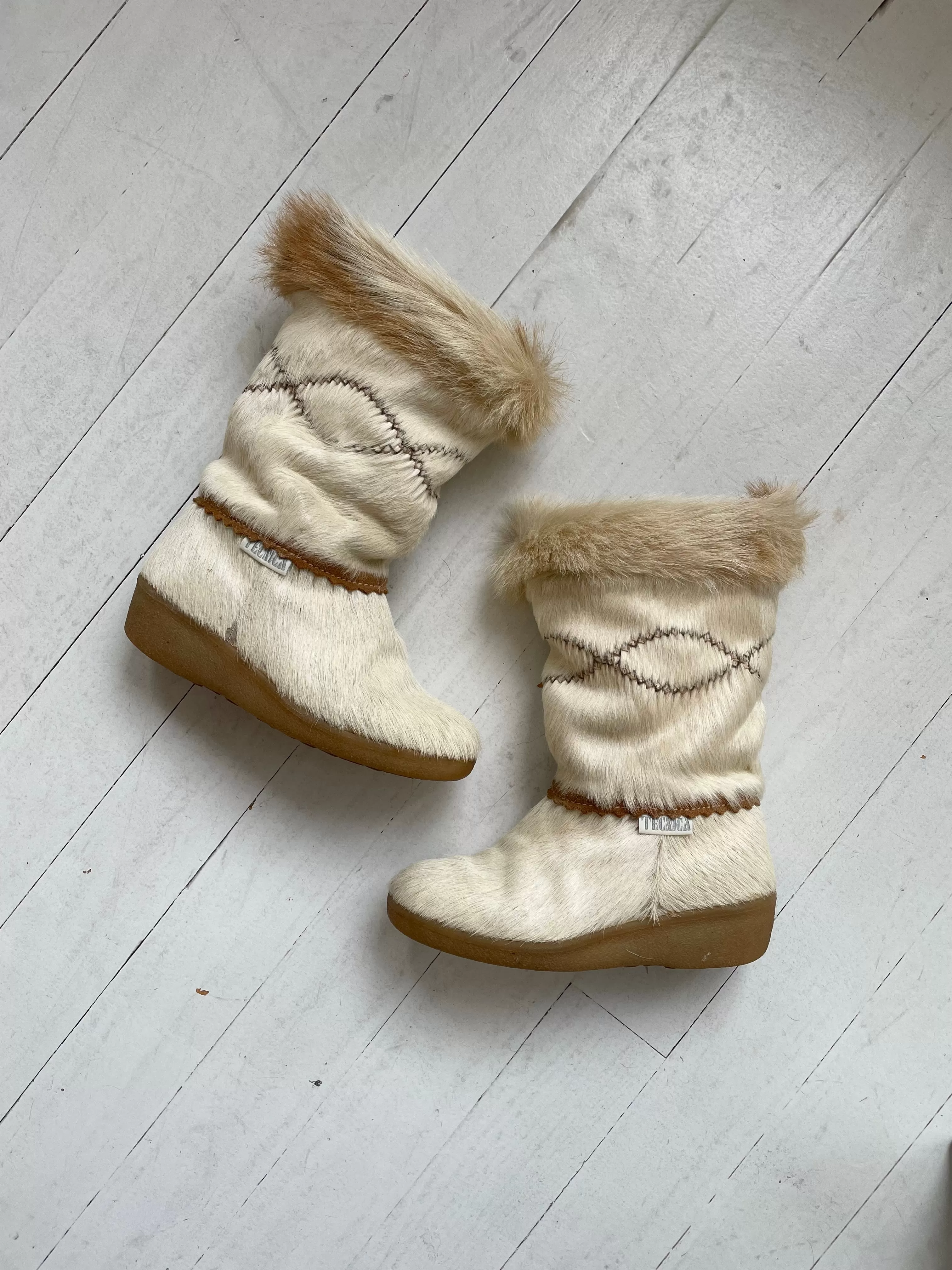 1970s Tecnica Pony Boots