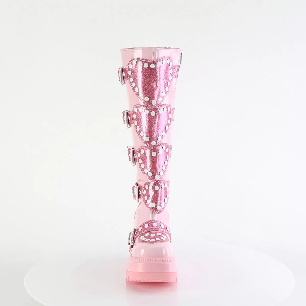 4 Inch Platform SHAKER-210 Baby Pink Patent