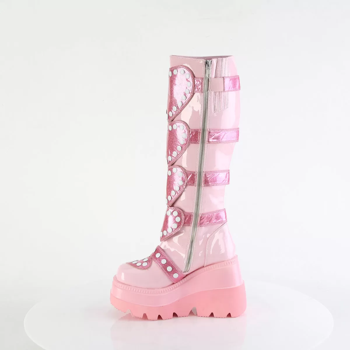 4 Inch Platform SHAKER-210 Baby Pink Patent