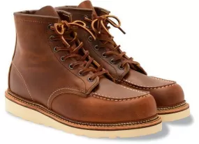 6 Classic MOC, Copper Rough & Tough Leather, Style no. 1907, Oil Tanned