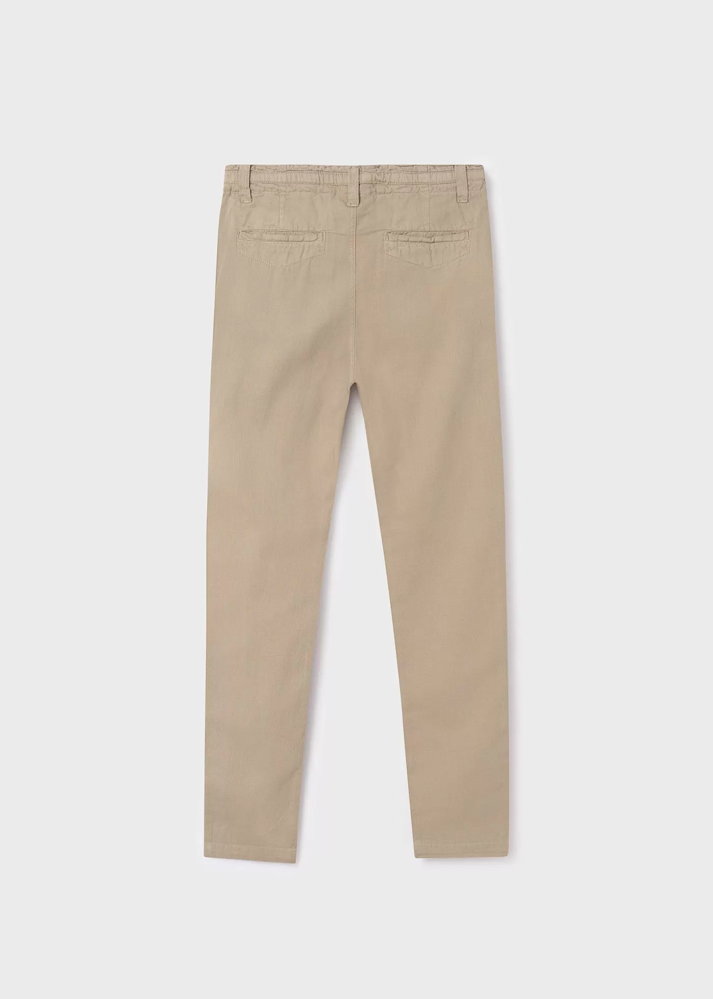 6506 - Linen pants for teen boy - Camel