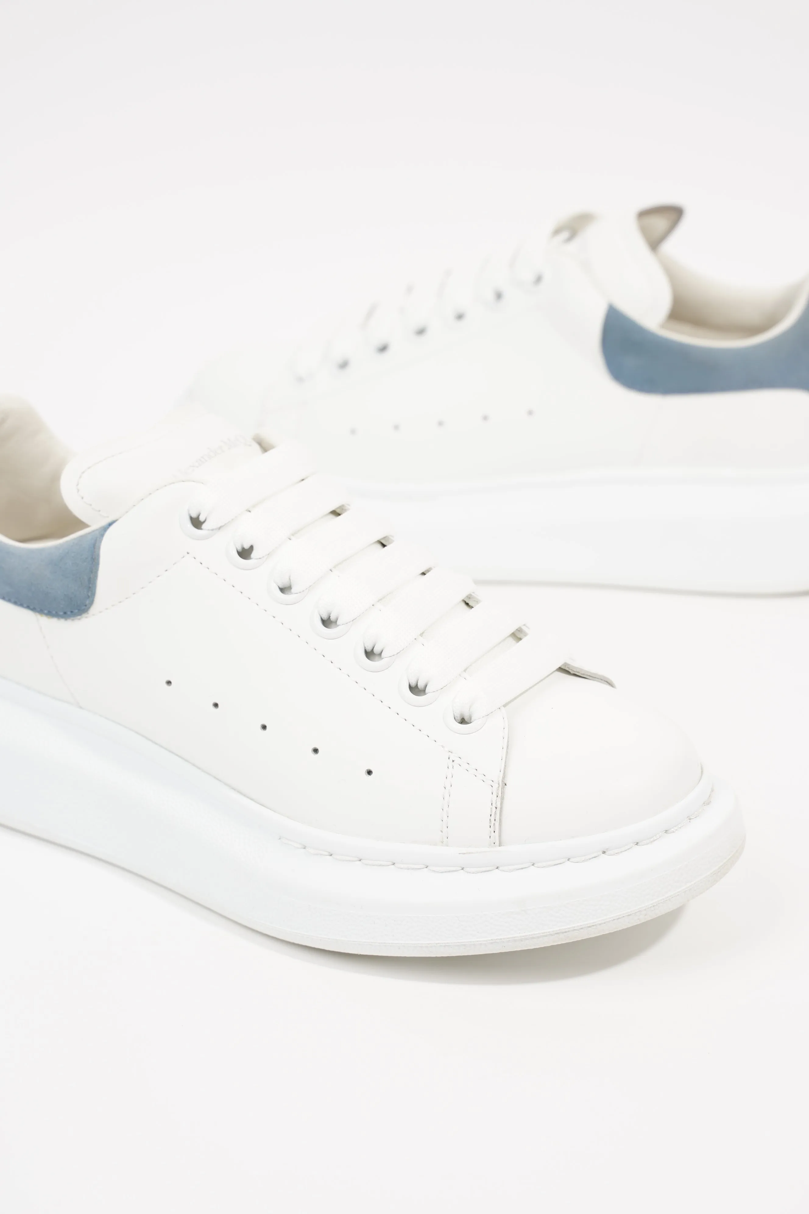 Alexander McQueen Womens Oversized Sneaker Baby Blue Tab EU 37.5 / UK 4.5