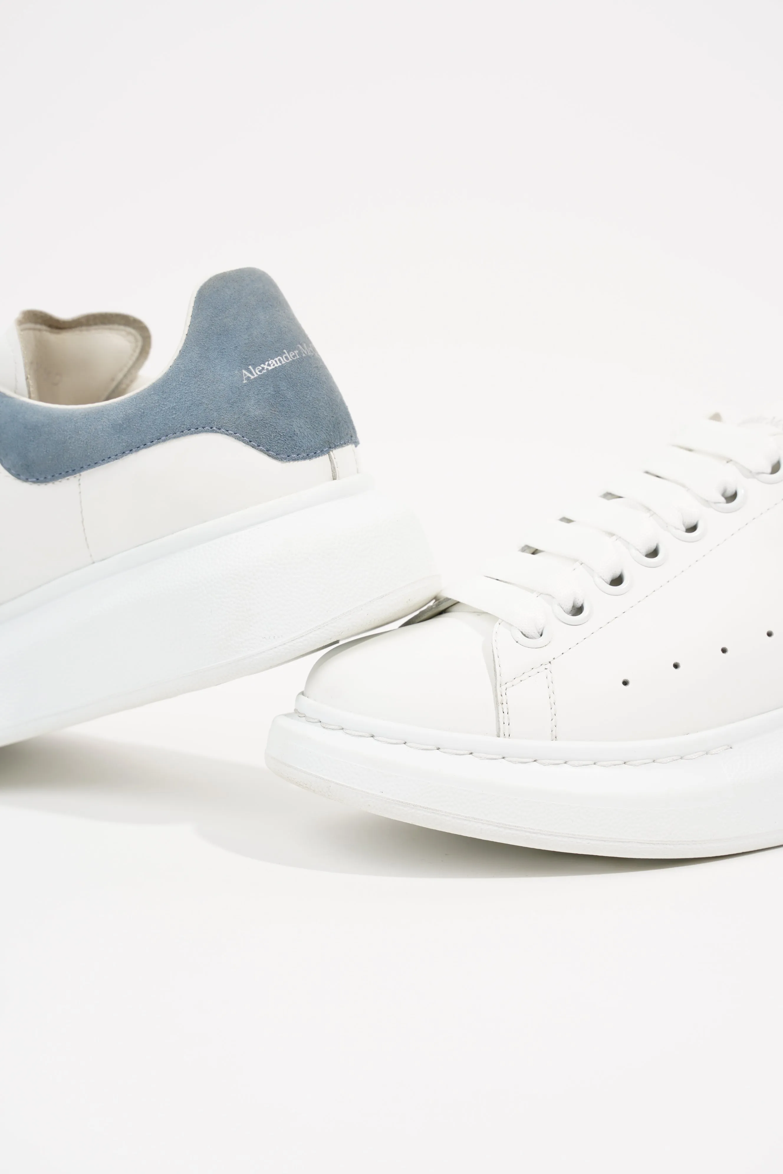 Alexander McQueen Womens Oversized Sneaker Baby Blue Tab EU 37.5 / UK 4.5