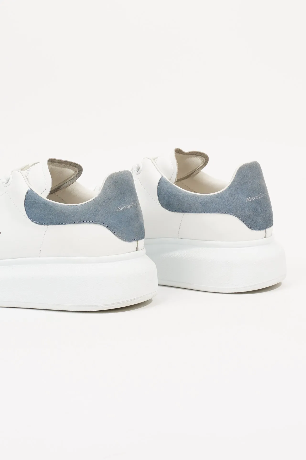 Alexander McQueen Womens Oversized Sneaker Baby Blue Tab EU 37.5 / UK 4.5