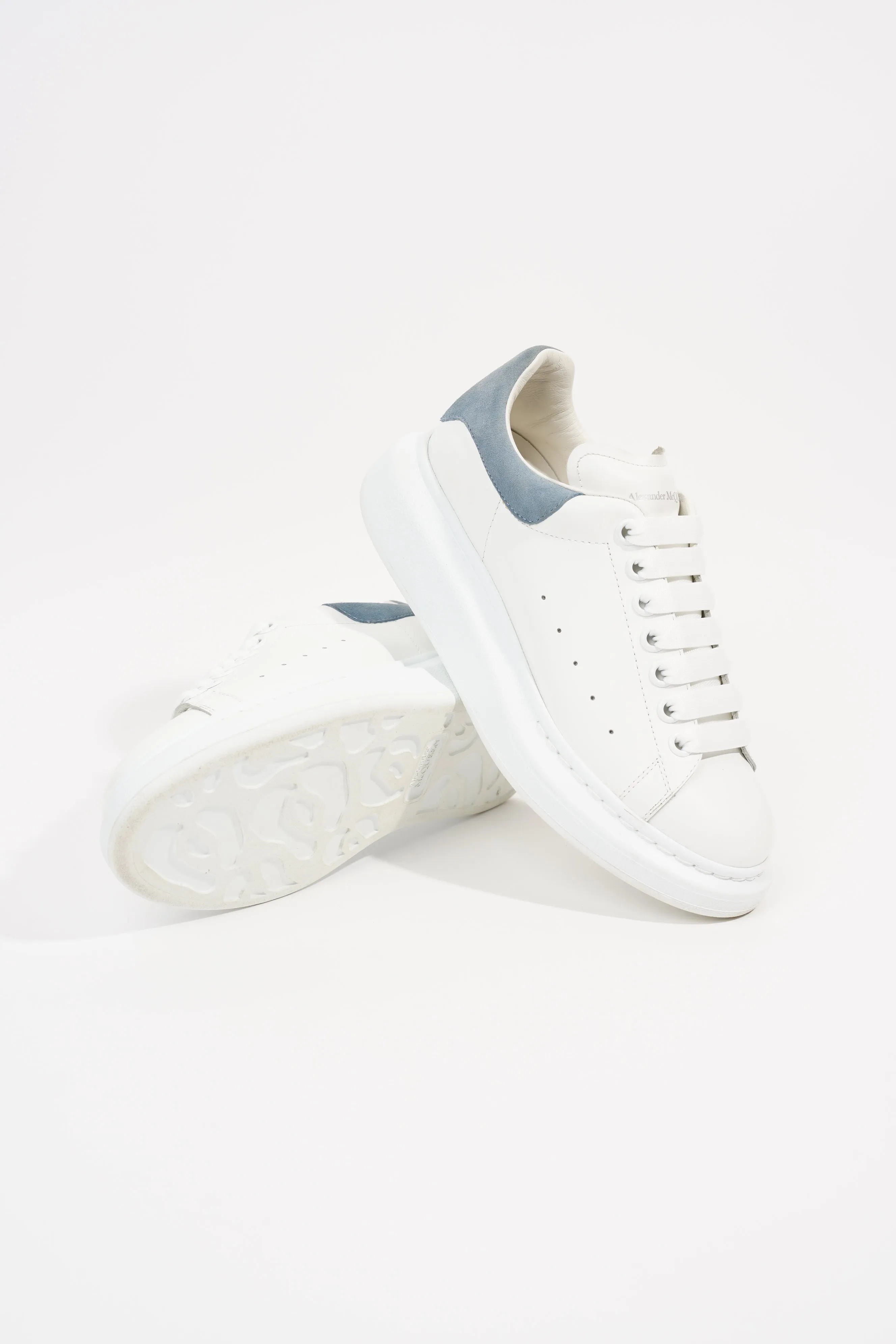 Alexander McQueen Womens Oversized Sneaker Baby Blue Tab EU 37.5 / UK 4.5