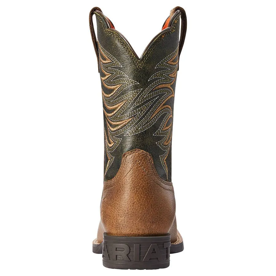 Ariat Boy's Wide Square Toe Firecatcher Boots