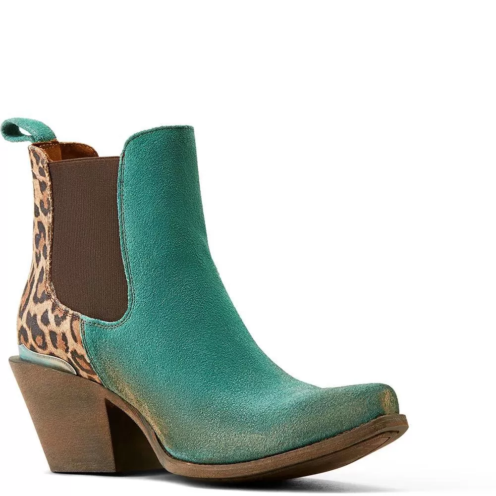 Ariat Bradley Peacock Teal/Leopard