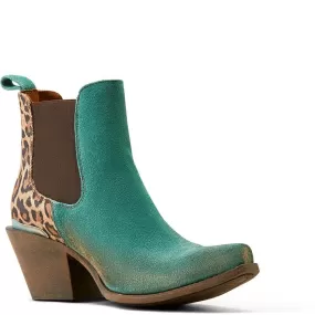 Ariat Bradley Peacock Teal/Leopard