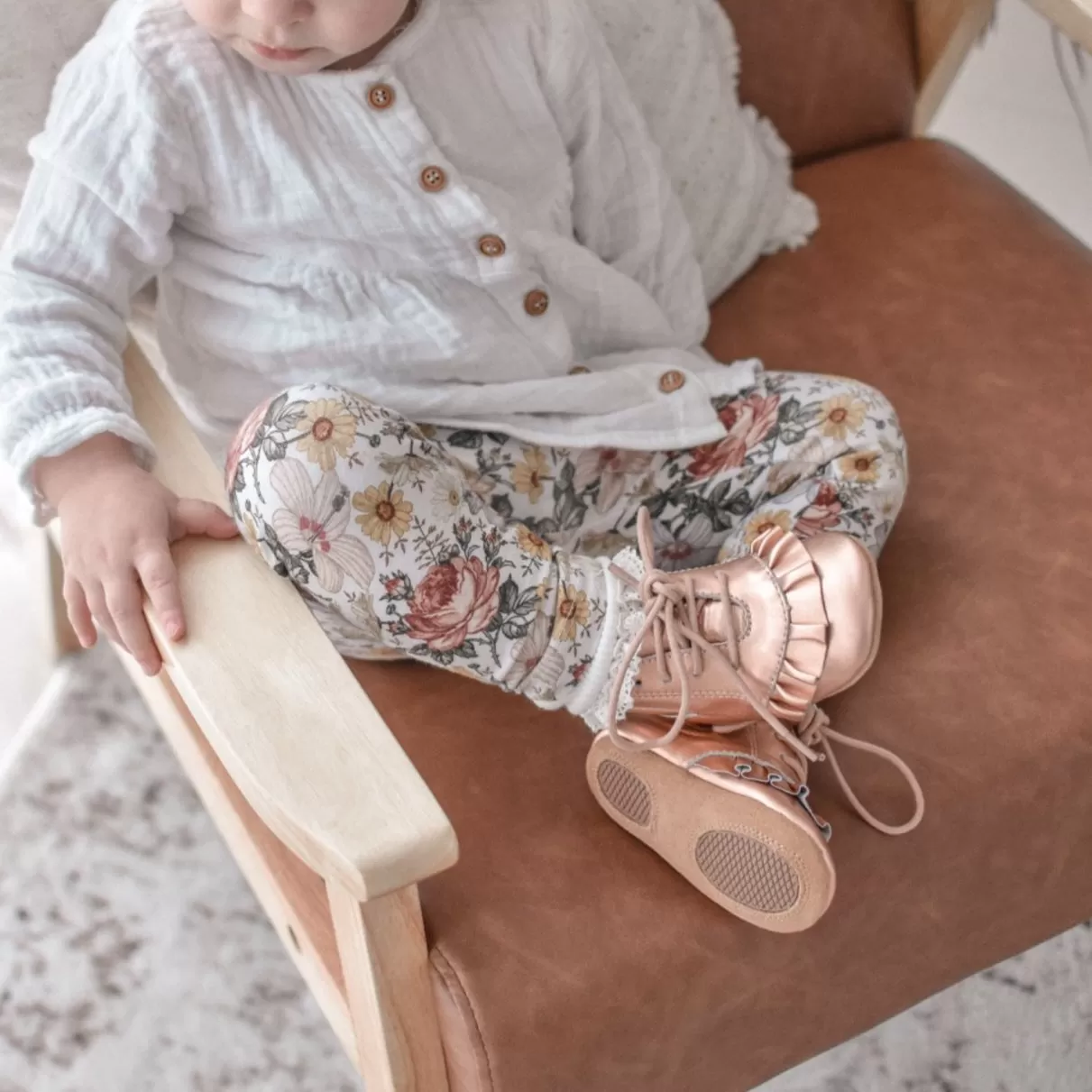 Baby & Toddler Boot - Alex in Rose Gold