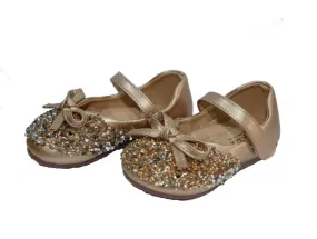 Baby Girls Christening Sparkle Party Shoes 22 S3194298