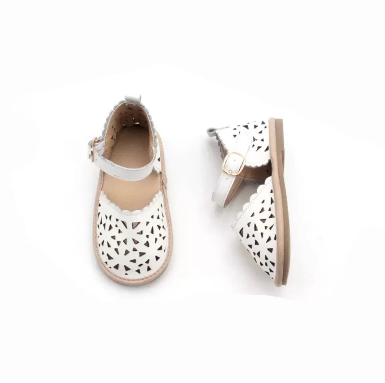 Baby, Toddler & Girls Sandals - Emma White