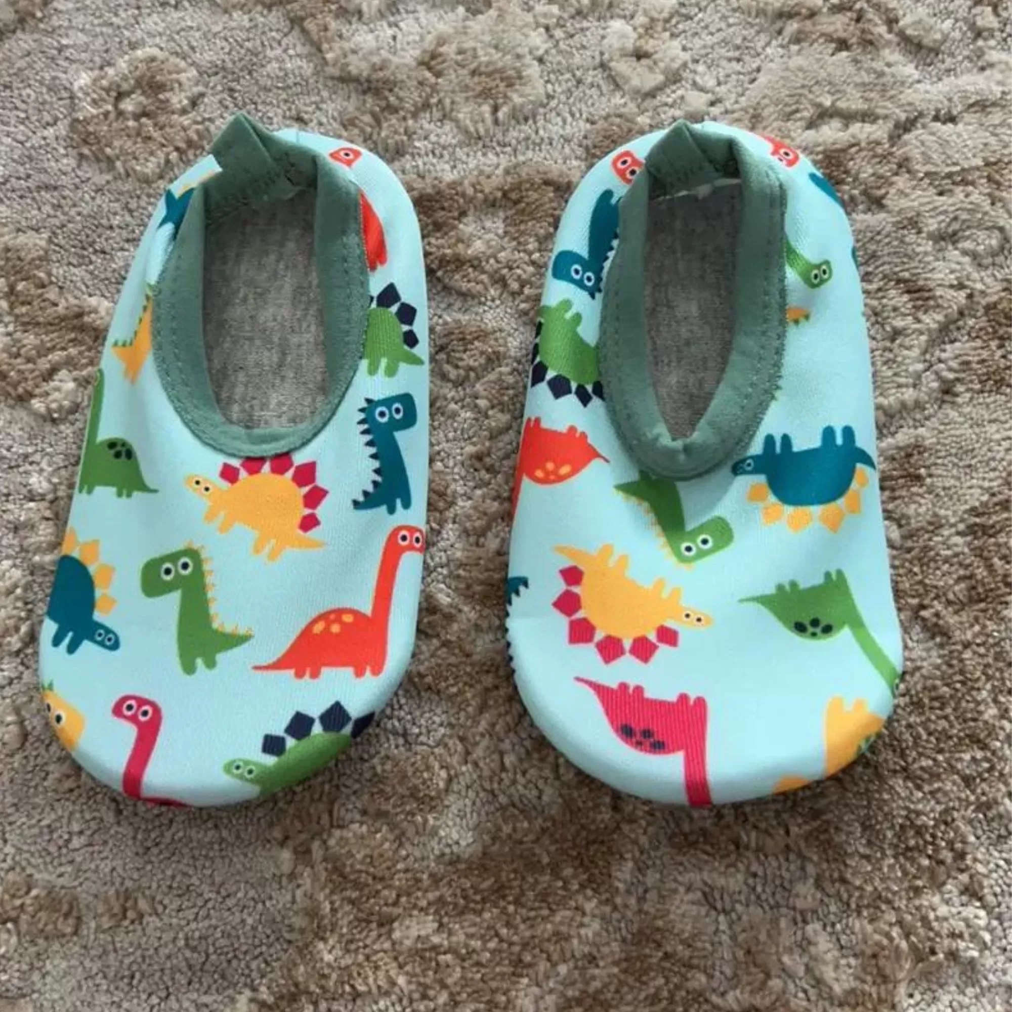 Baby Water Sock Shoes in Little Dinosaurs