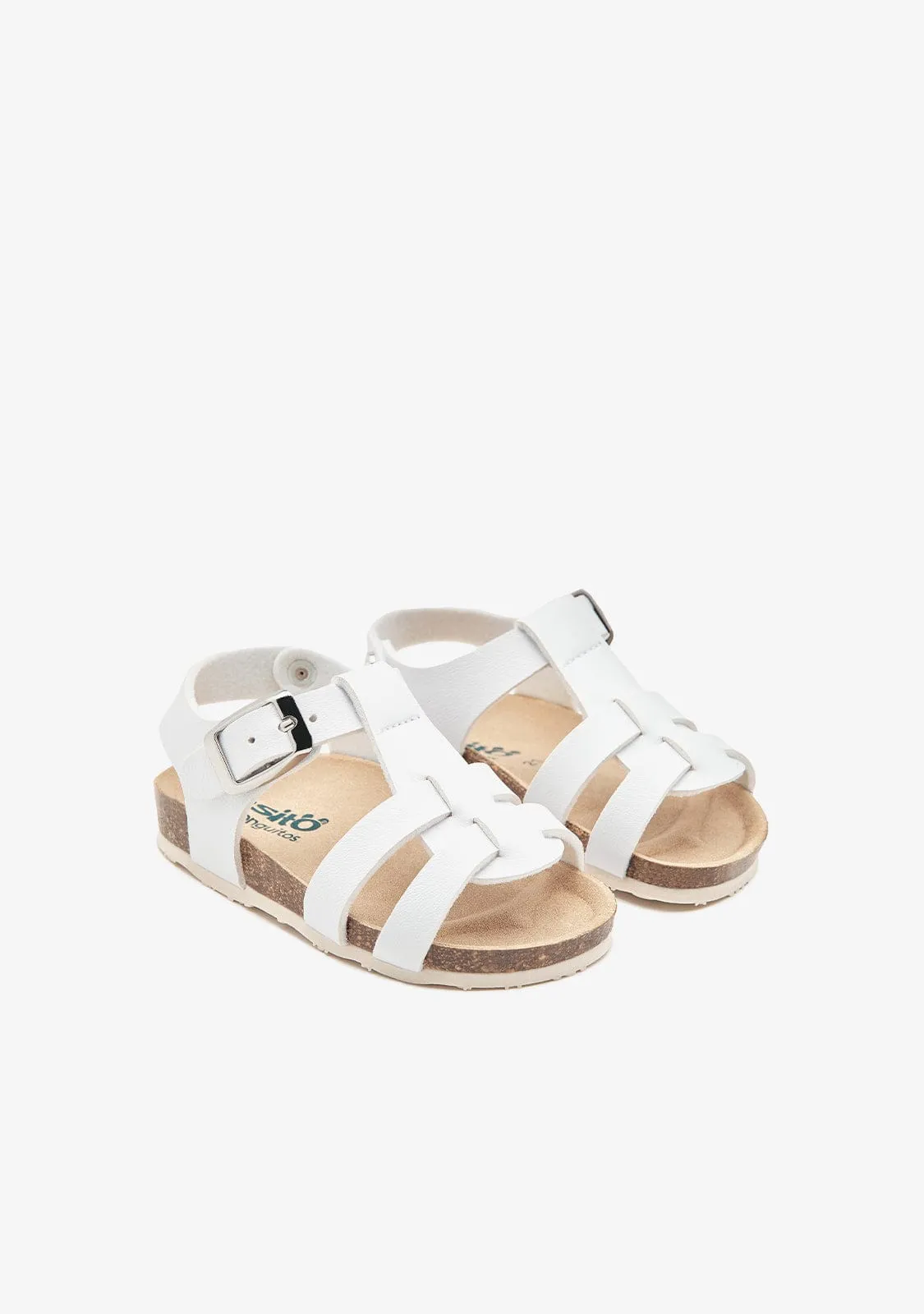 Baby´s White Bio Sandals