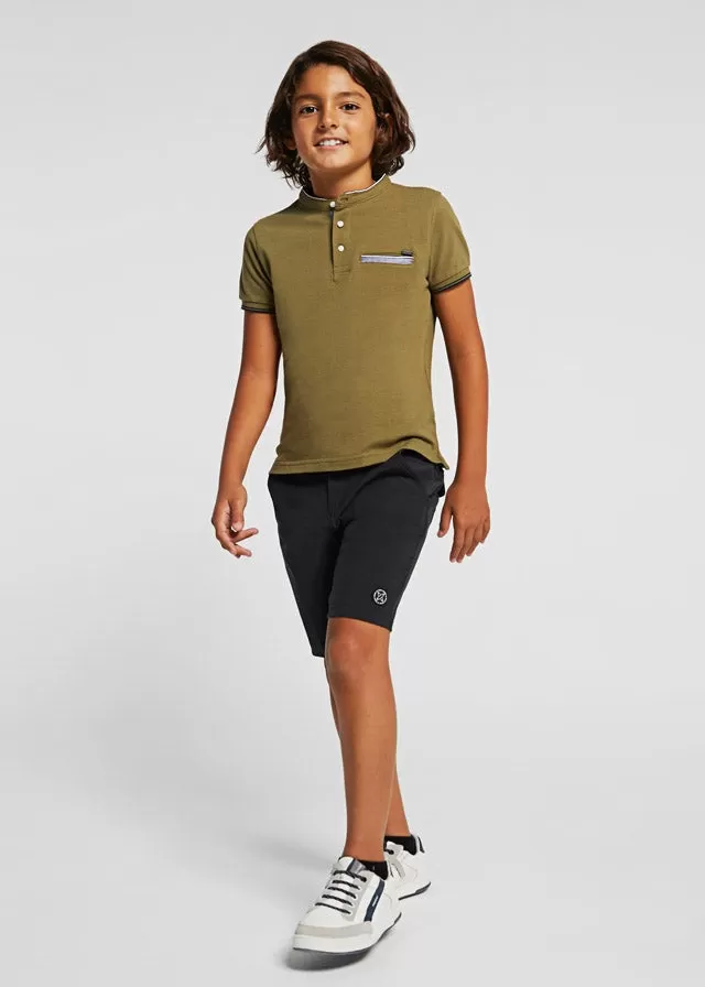 Bermuda for teen boy - Black