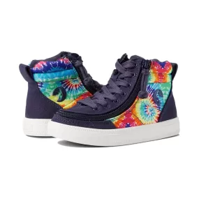 Billy Kids Street High Tops - Navy Tie-Dye