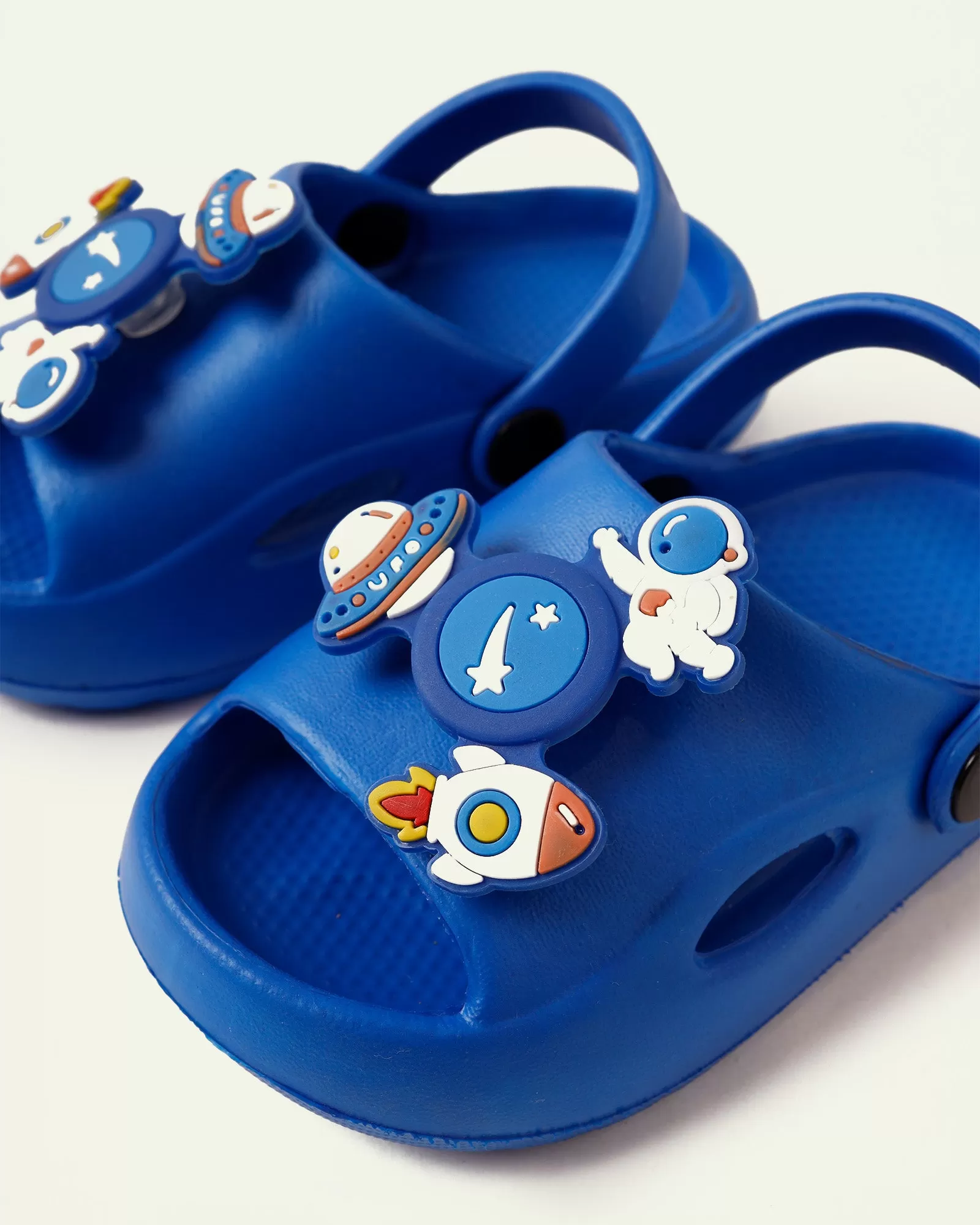 Blue Space Sandals