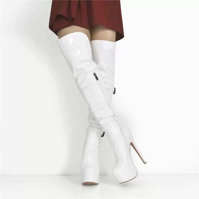 Boots Queen Khasyan (White)