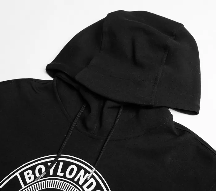 BOY LONDON  |Pullovers Studded Long Sleeves Cotton Hoodies