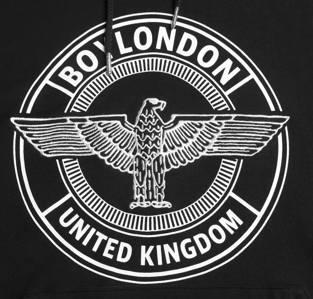 BOY LONDON  |Studded Long Sleeves Cotton Medium Hoodies & Sweatshirts