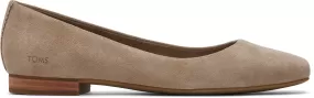 Briella Ballet Flat - Dune Suede