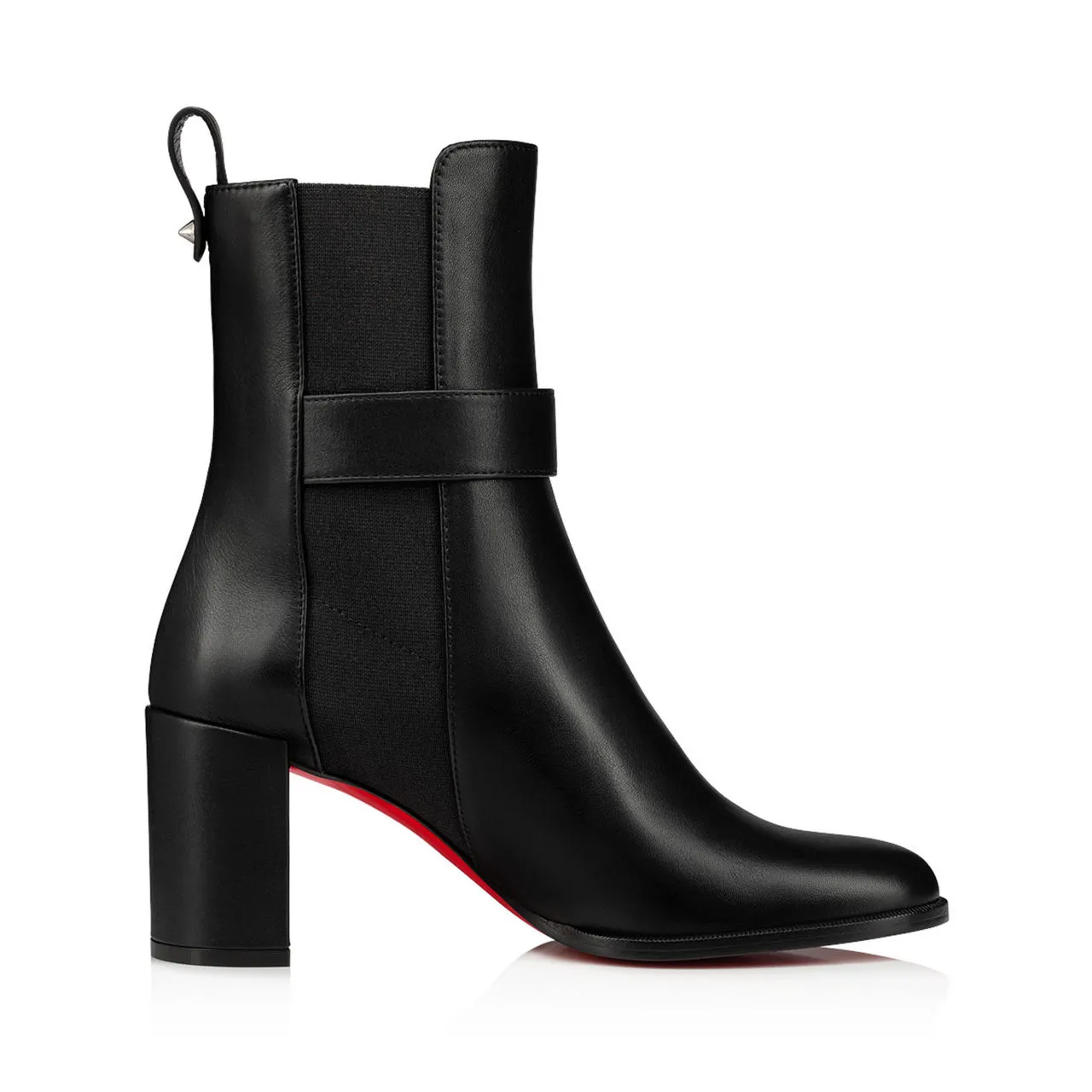 CHRISTIAN LOUBOUTIN CL Chelsea Booty 70 Low Boots - Black