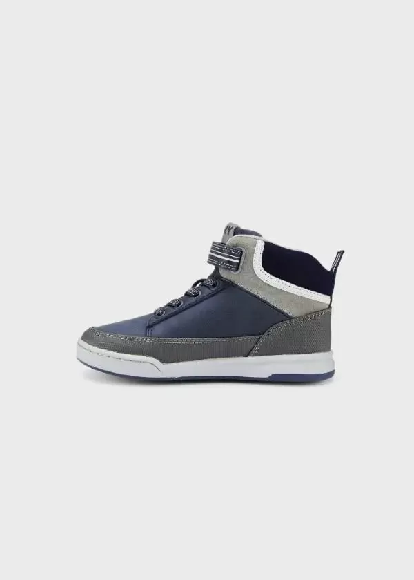 City bootie for boy - Navy