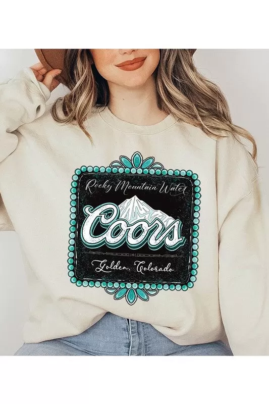 Coors Rocky Mountain Graphic Fleece Sweatshirts