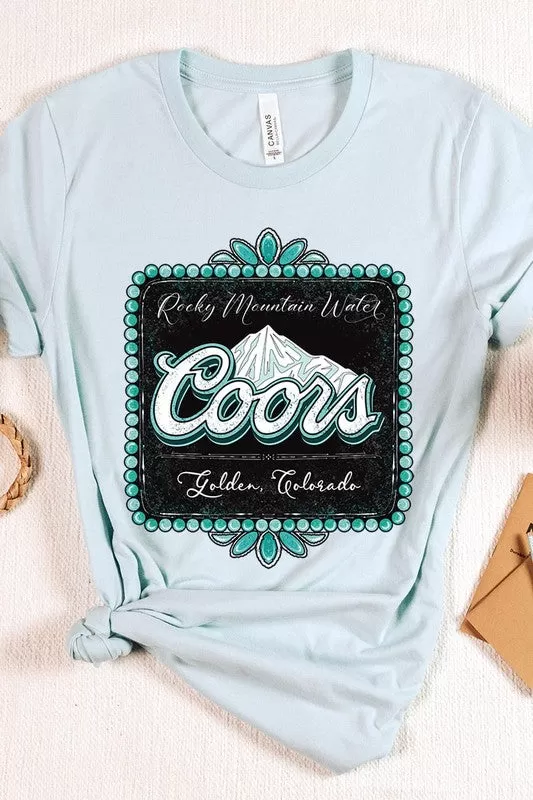 Coors Rocky Mountain Graphic T Shirts