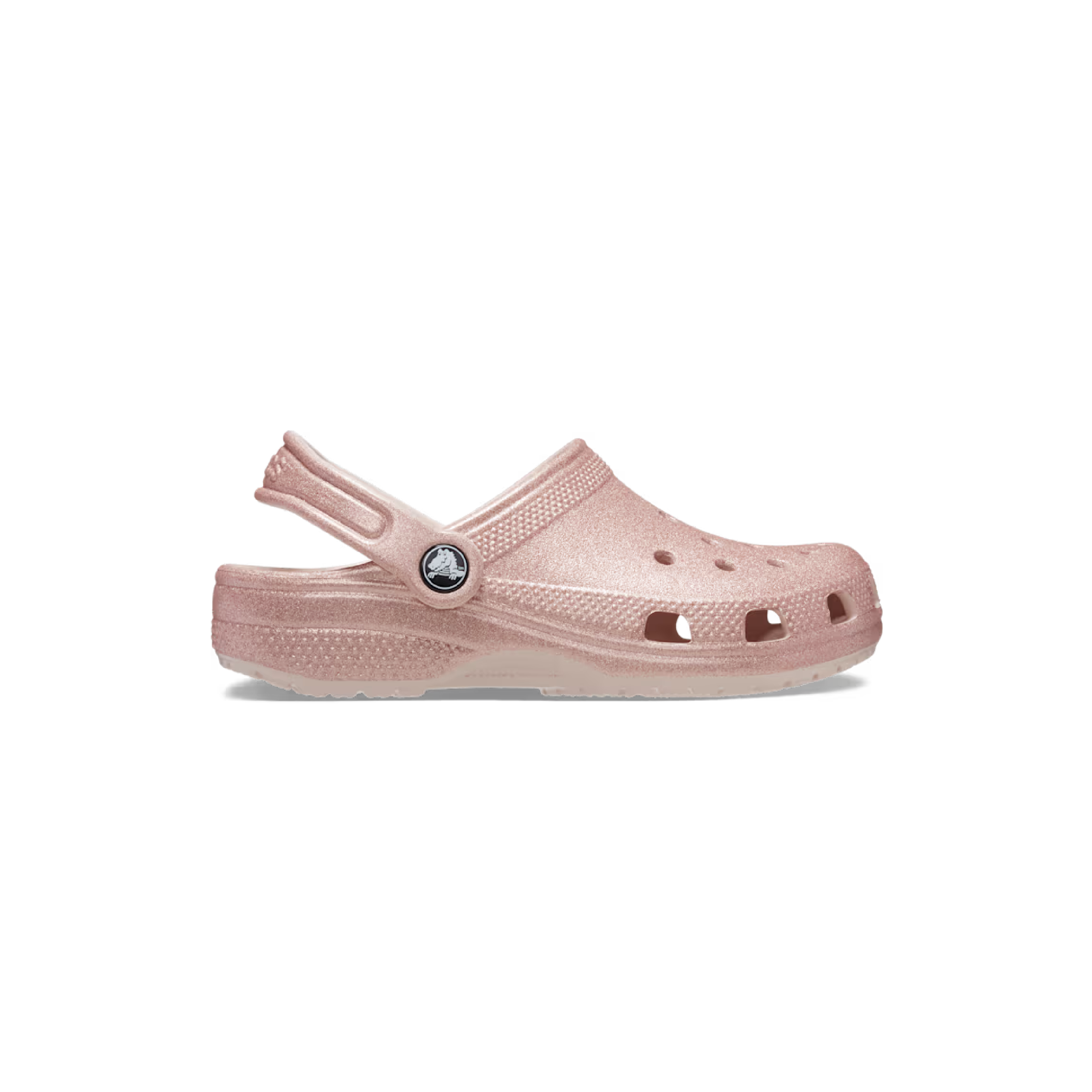 Crocs Kids Classic Glitter Clog Pink