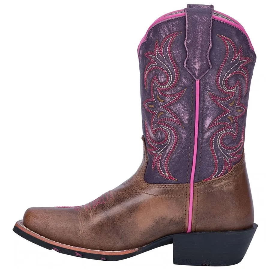 Dan Post Girl's Majesty Leather Western Boots