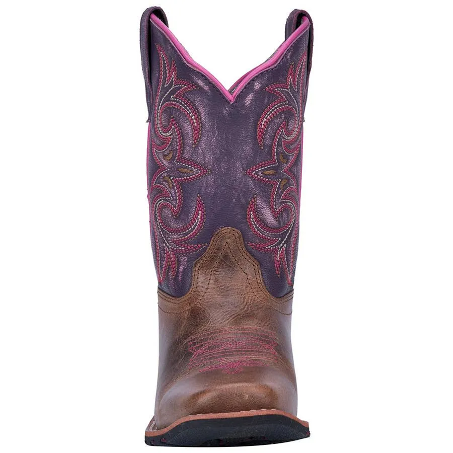 Dan Post Girl's Majesty Leather Western Boots