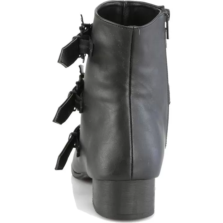 Demonia Warlock 50-B Bat Buckle Boots