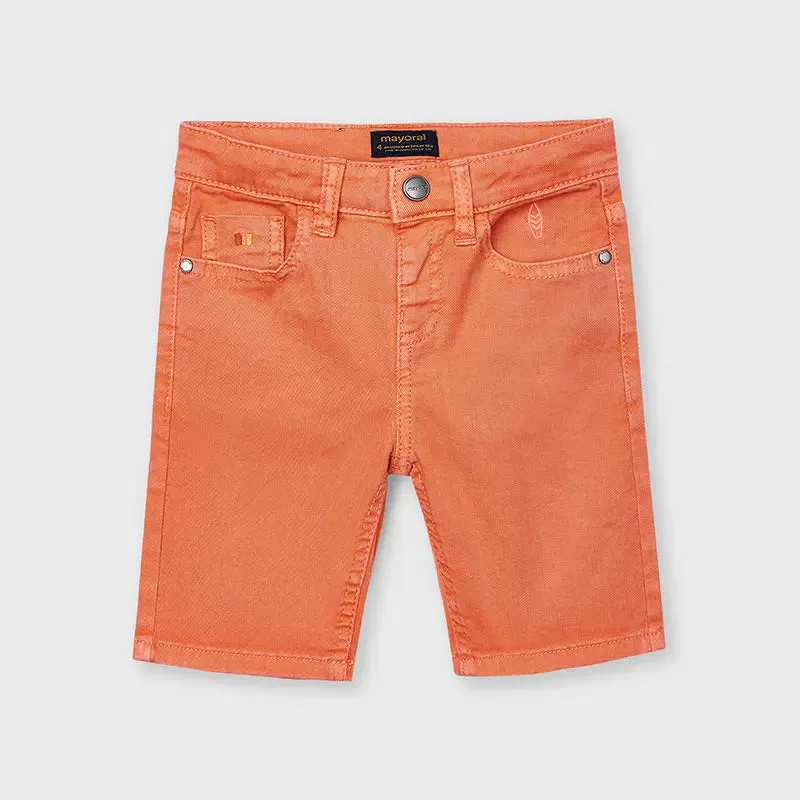 Denim Bermudas for Boy Apricot