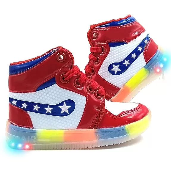 Elegant LED Kids Sneakers | Combo (Qnty 2)