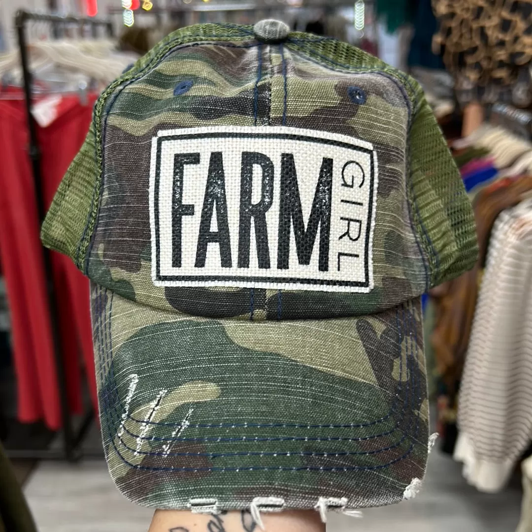 Farm Girl Mesh Cap