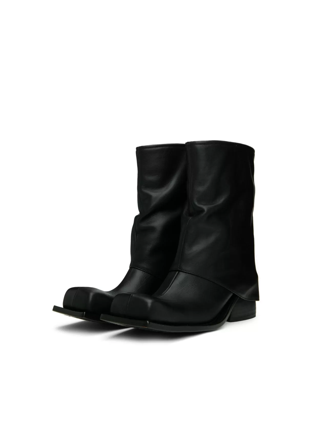 Fidan Novruzova Havva Cropped Black Boots