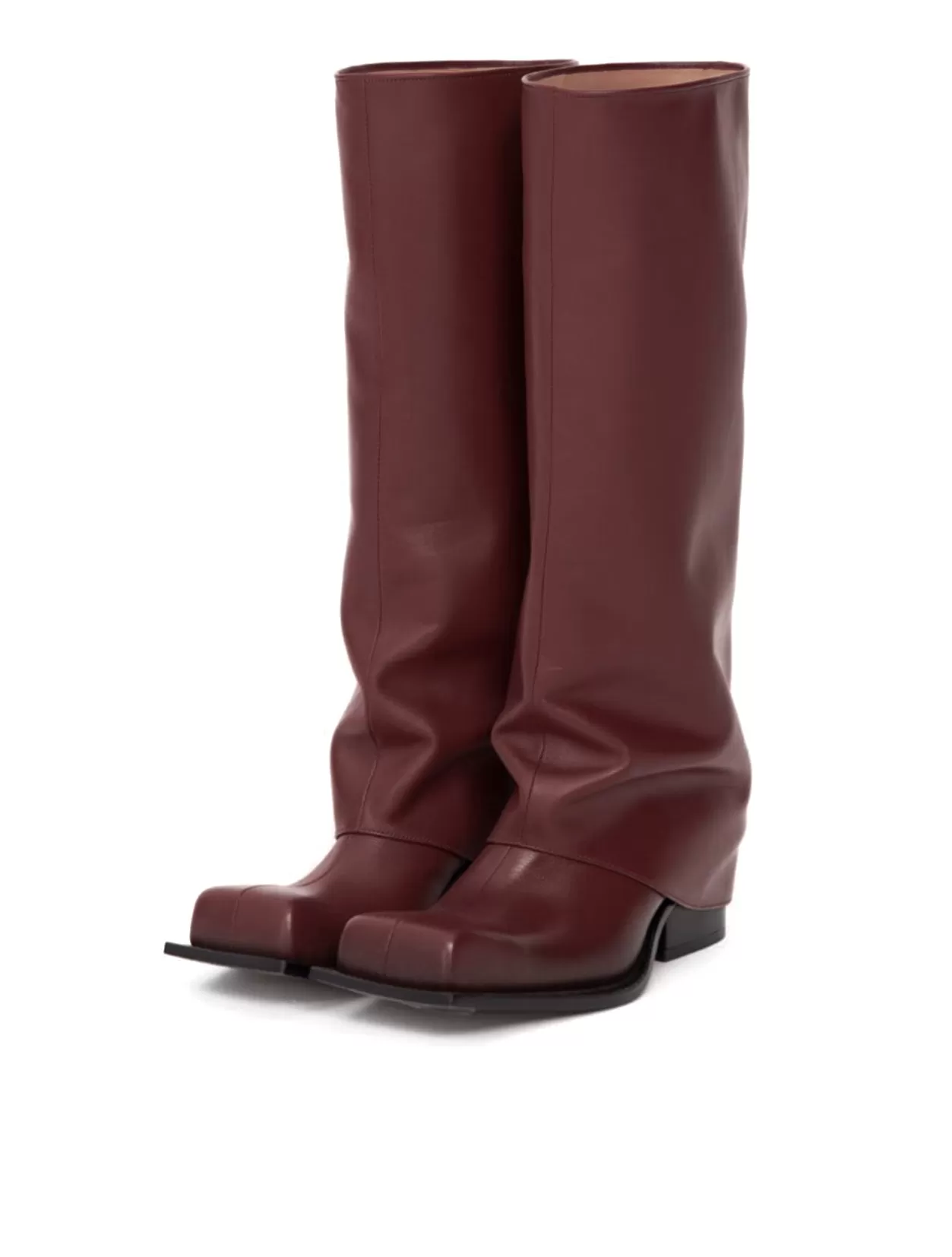 Fidan Novruzova Havva Tall Cherry Boots