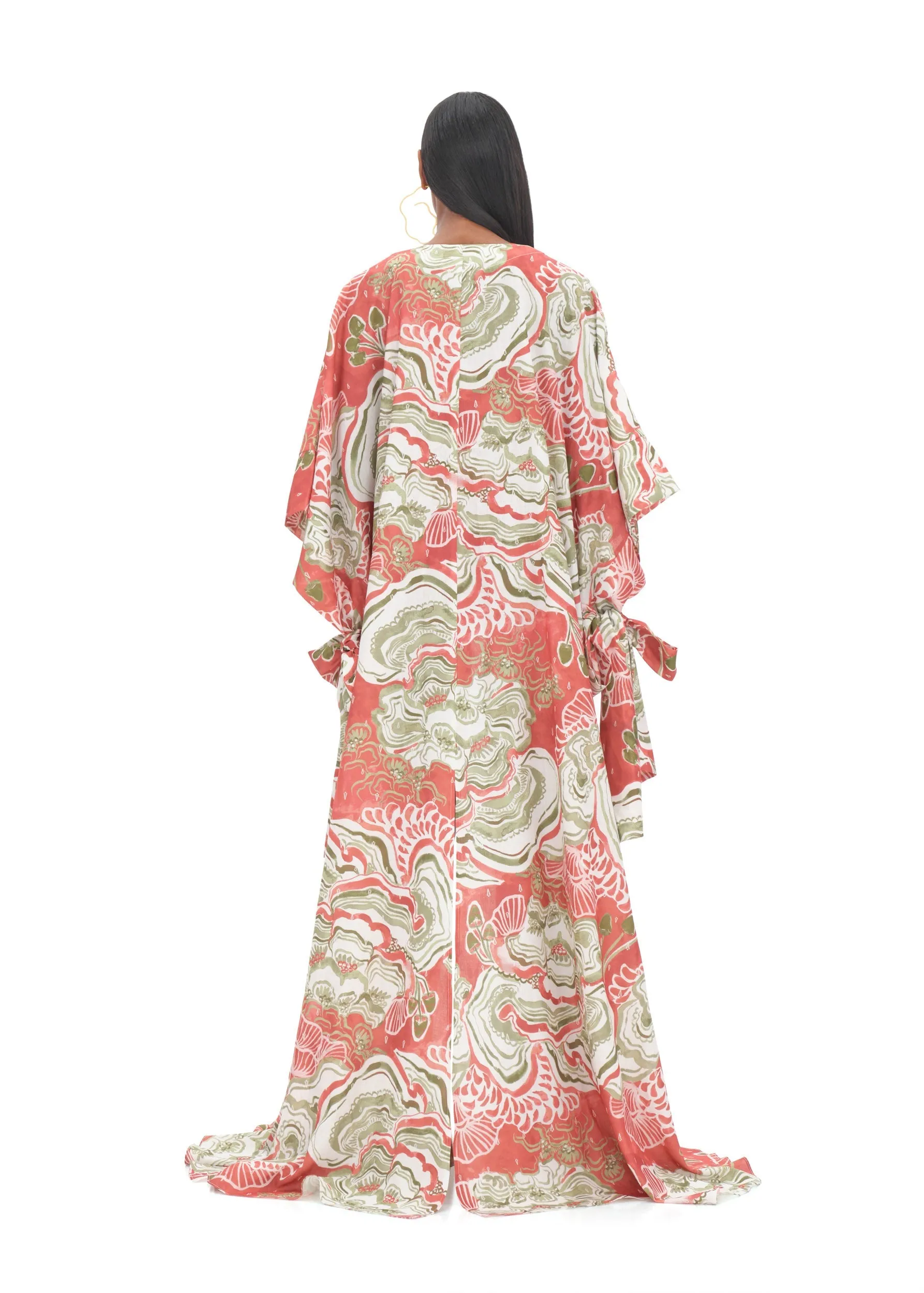 GAMBA ABSTRACT MUSHROOM ROBE