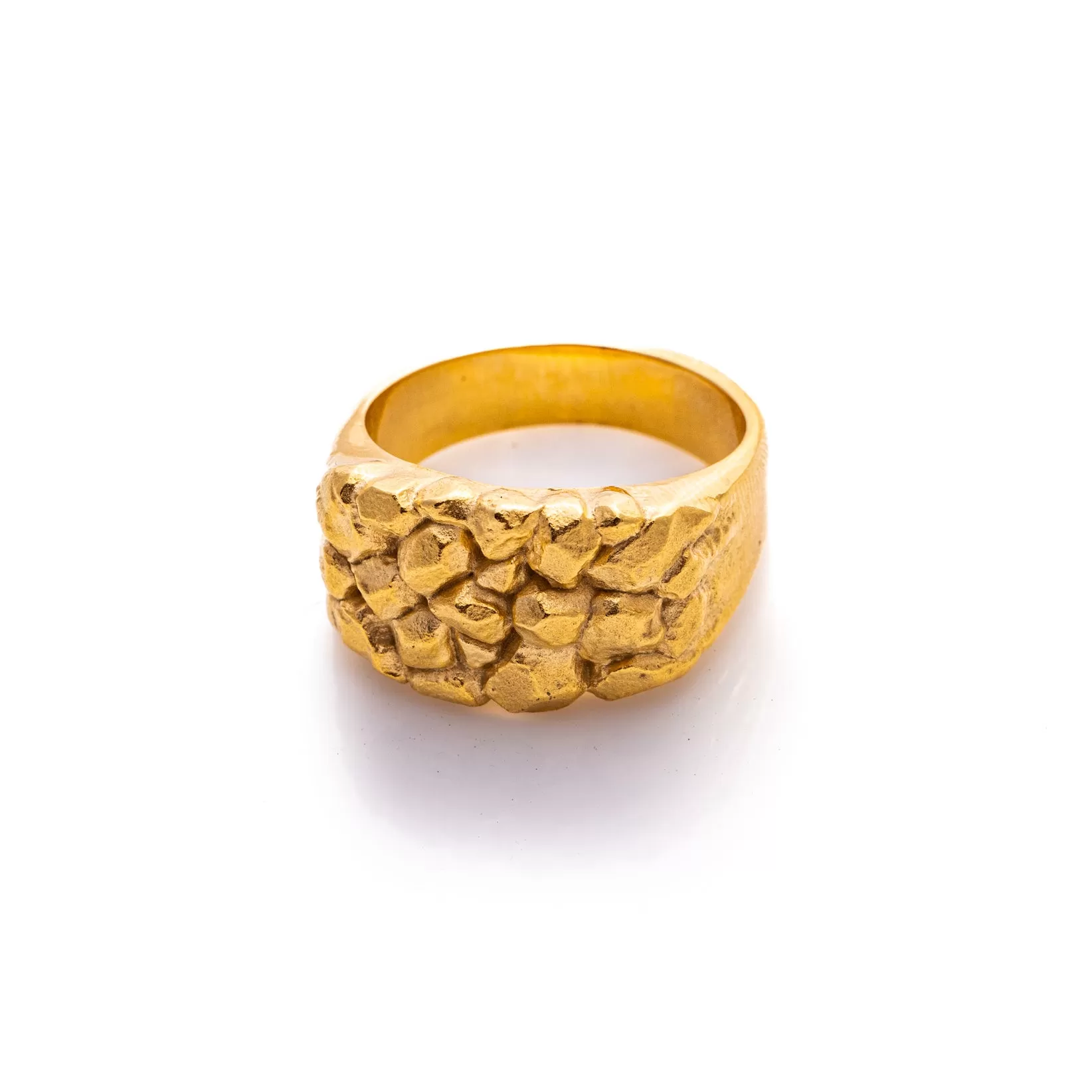 Gold Nugget Ring