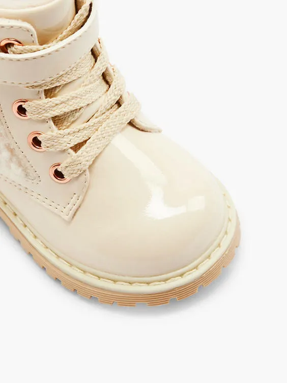 Graceland  Toddler Girl Off-White Boots