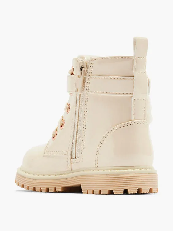 Graceland  Toddler Girl Off-White Boots