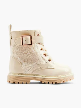 Graceland  Toddler Girl Off-White Boots