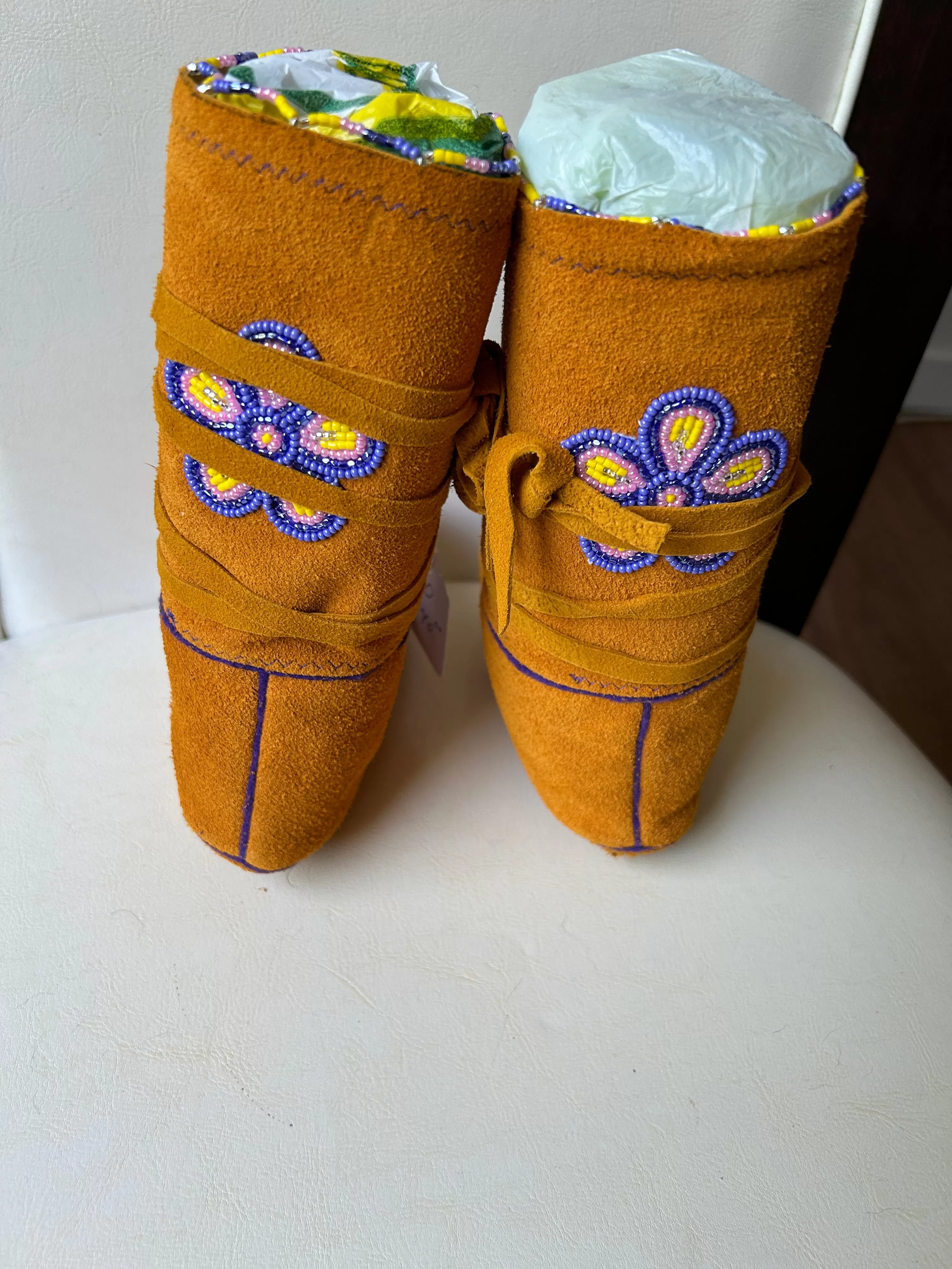 Handcrafted Baby Moccasin Boots