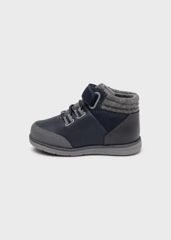 Hiker boots for baby boy - Navy